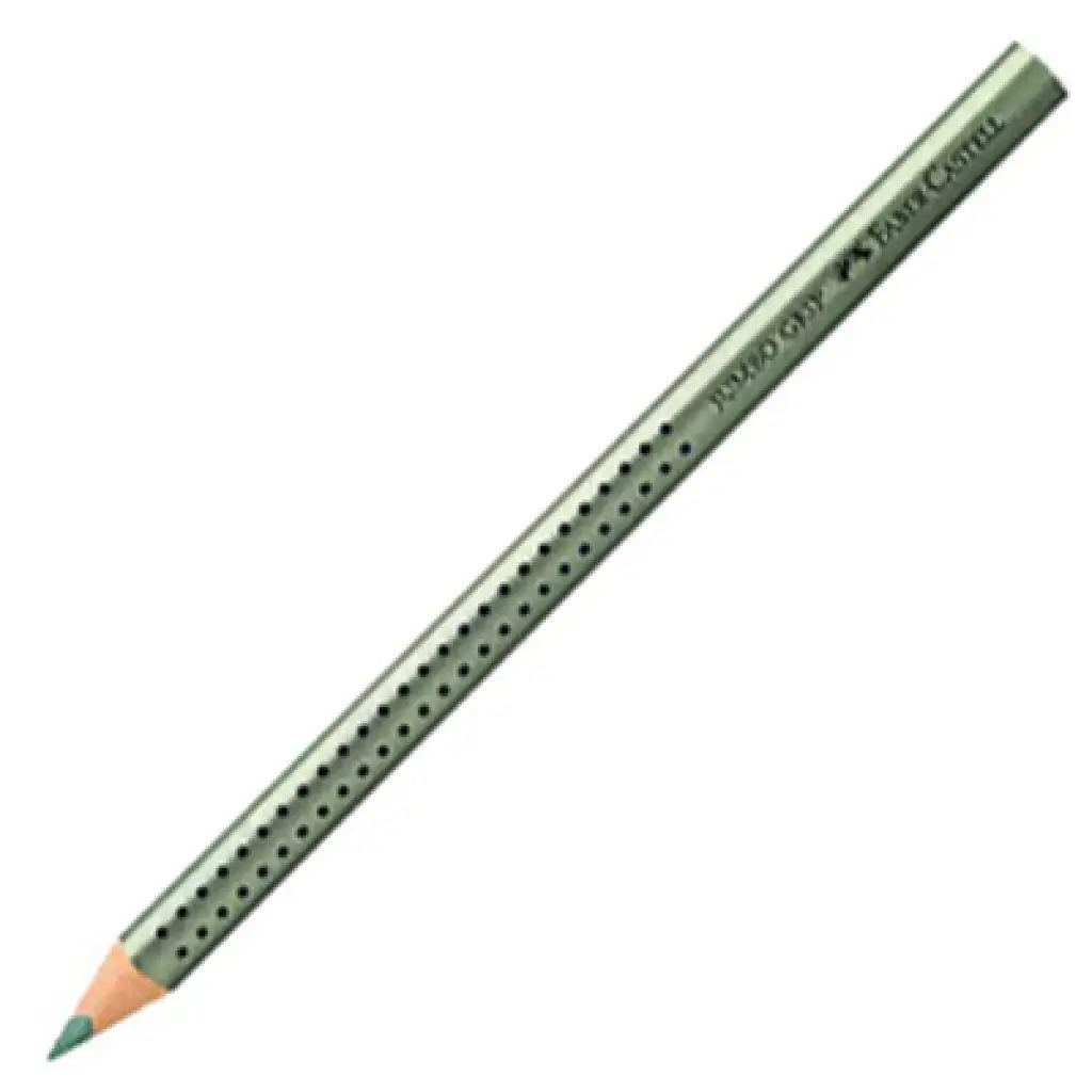 Faber-Castell: GRIP 2001 Jumbo színesceruza metál zöld kép 1