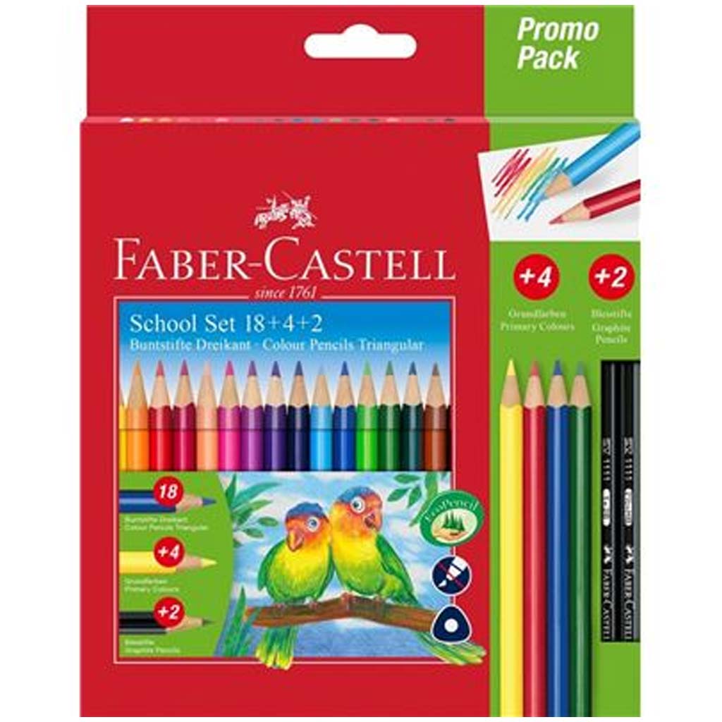Faber-Castell: Papagájos 24db-os színesceruza szett kép 1