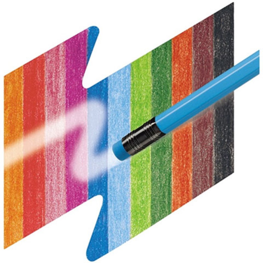 Faber-Castell: Színesceruza szett radírvéggel 12db kép 2