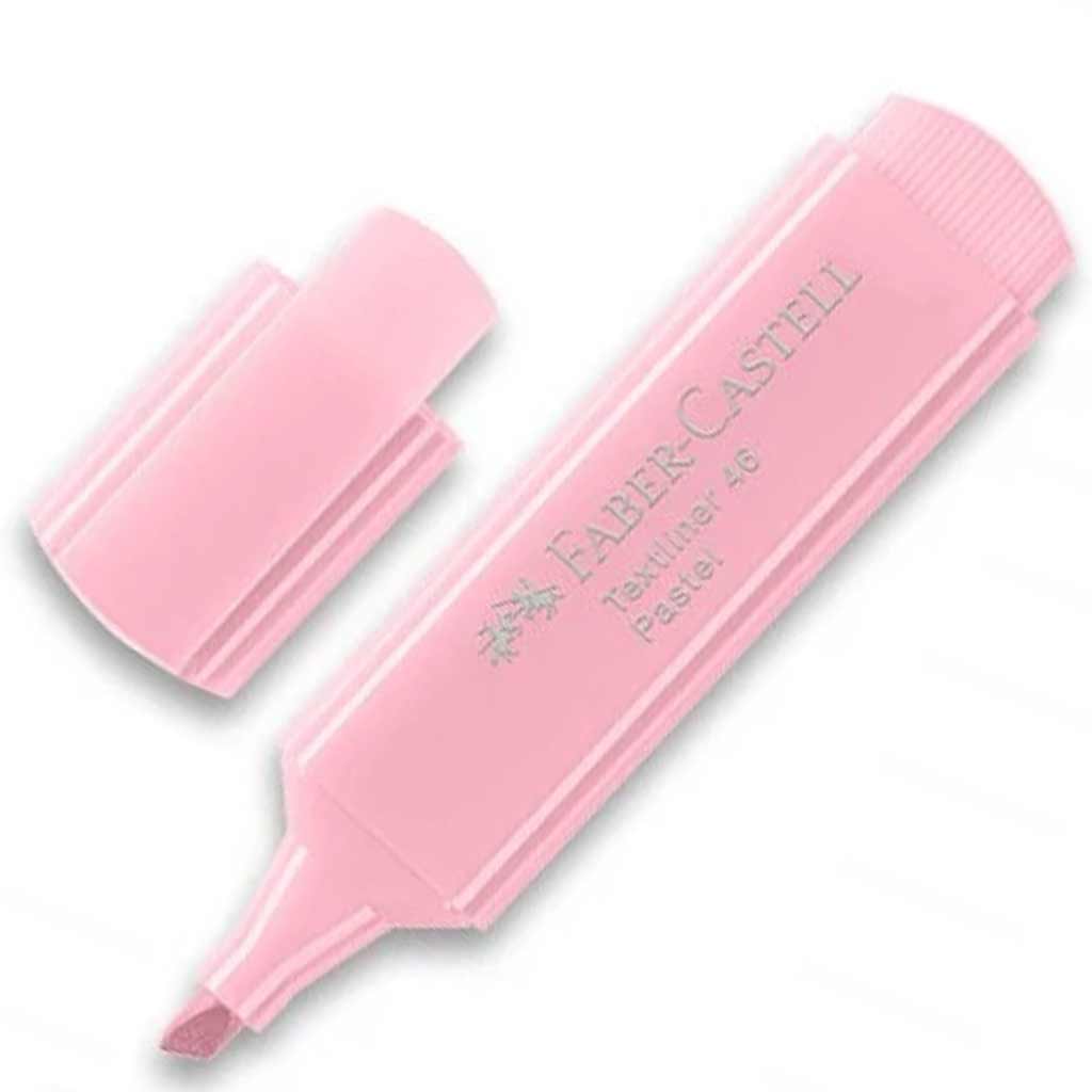 Faber-Castell: 1546 Szövegkiemelő pasztell pink színben 1db kép 1