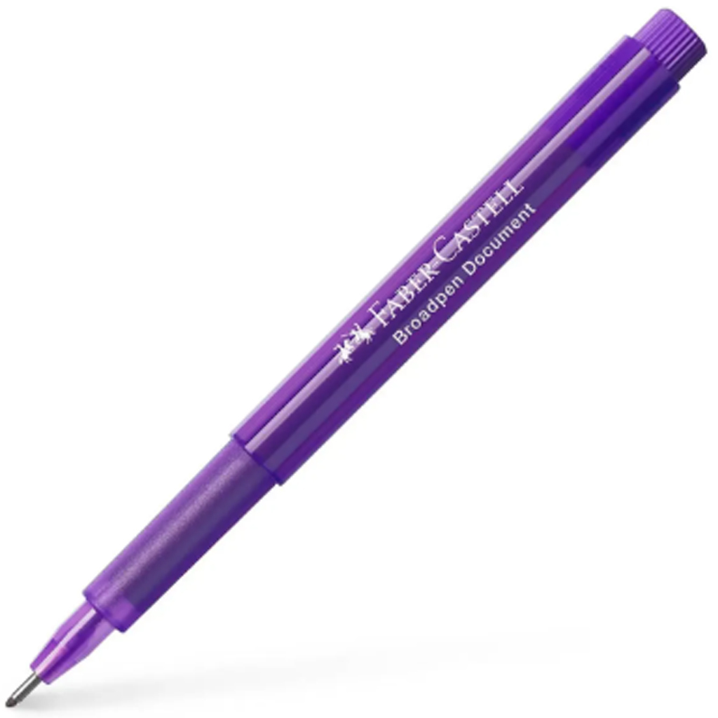 Faber-Castell: Tűfilc 0.8mm lila kép 1