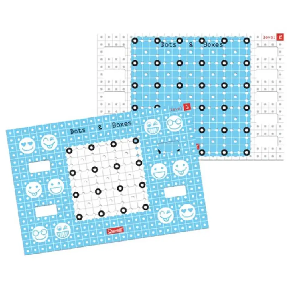 Quercetti: Family Game - Pontok és dobozok játék kép 3