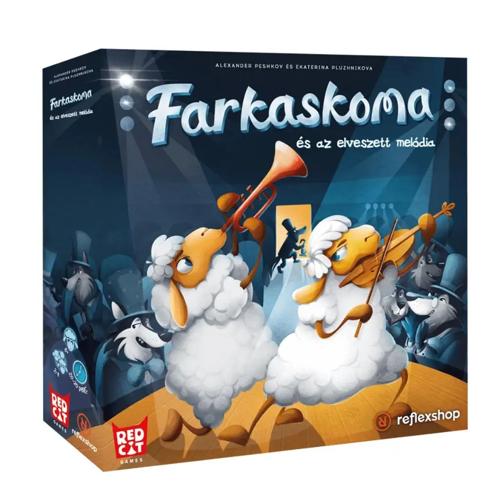 Farkaskoma és az elveszett melódia társasjáték kép 1