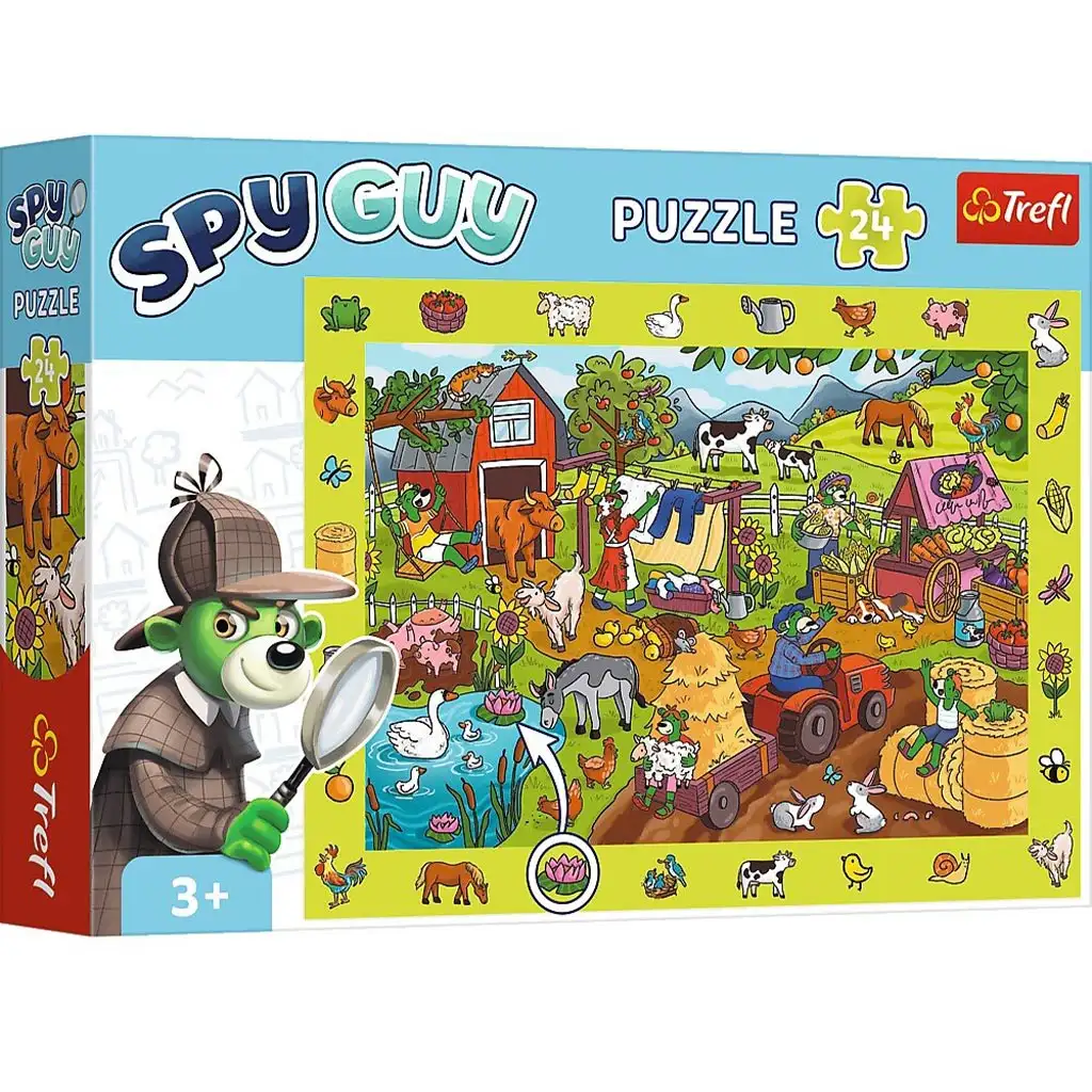 Spy Guy 24db-os puzzle Farm - Trefl kép 1