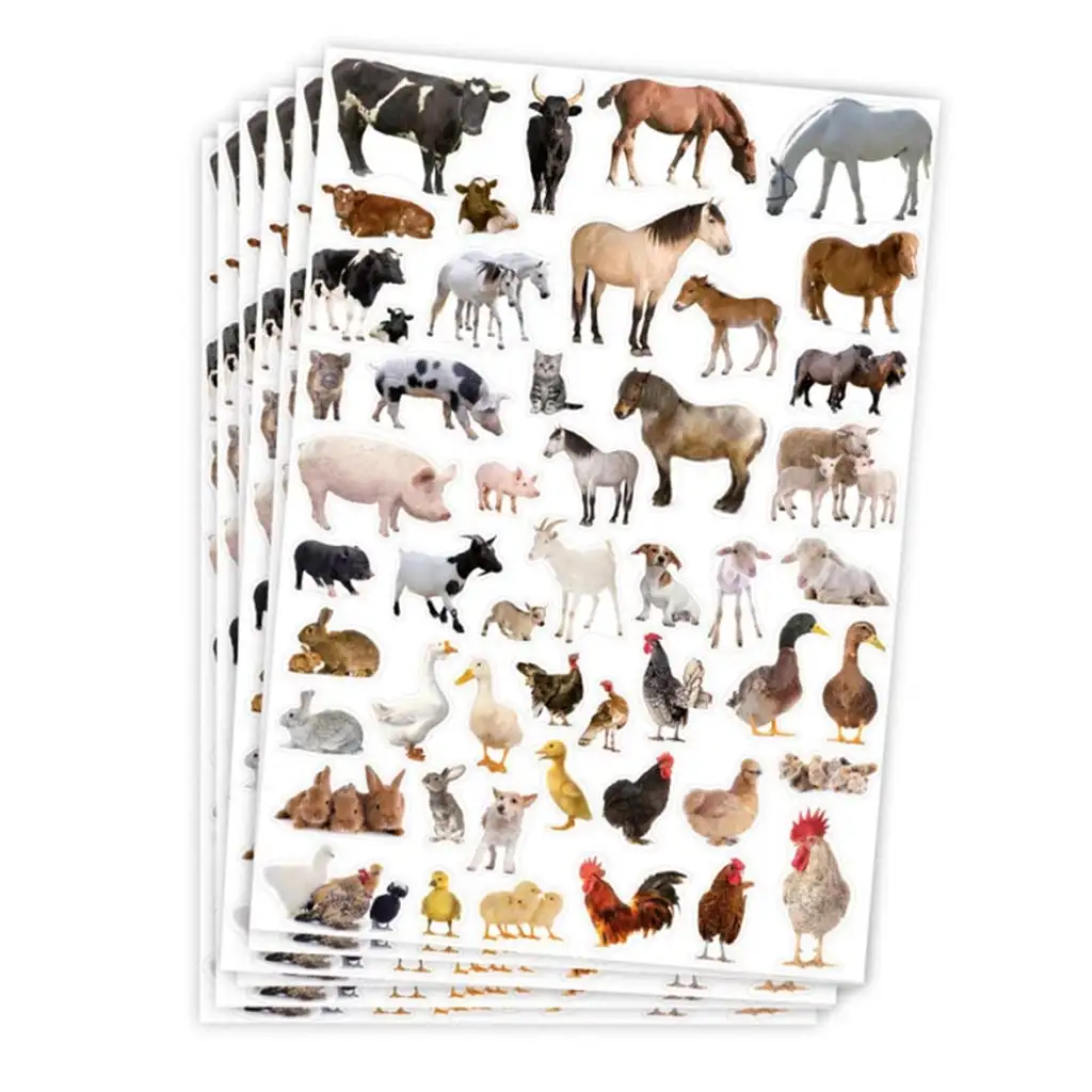 PlayBox: Farm állatos matricák 300db-os kép 1