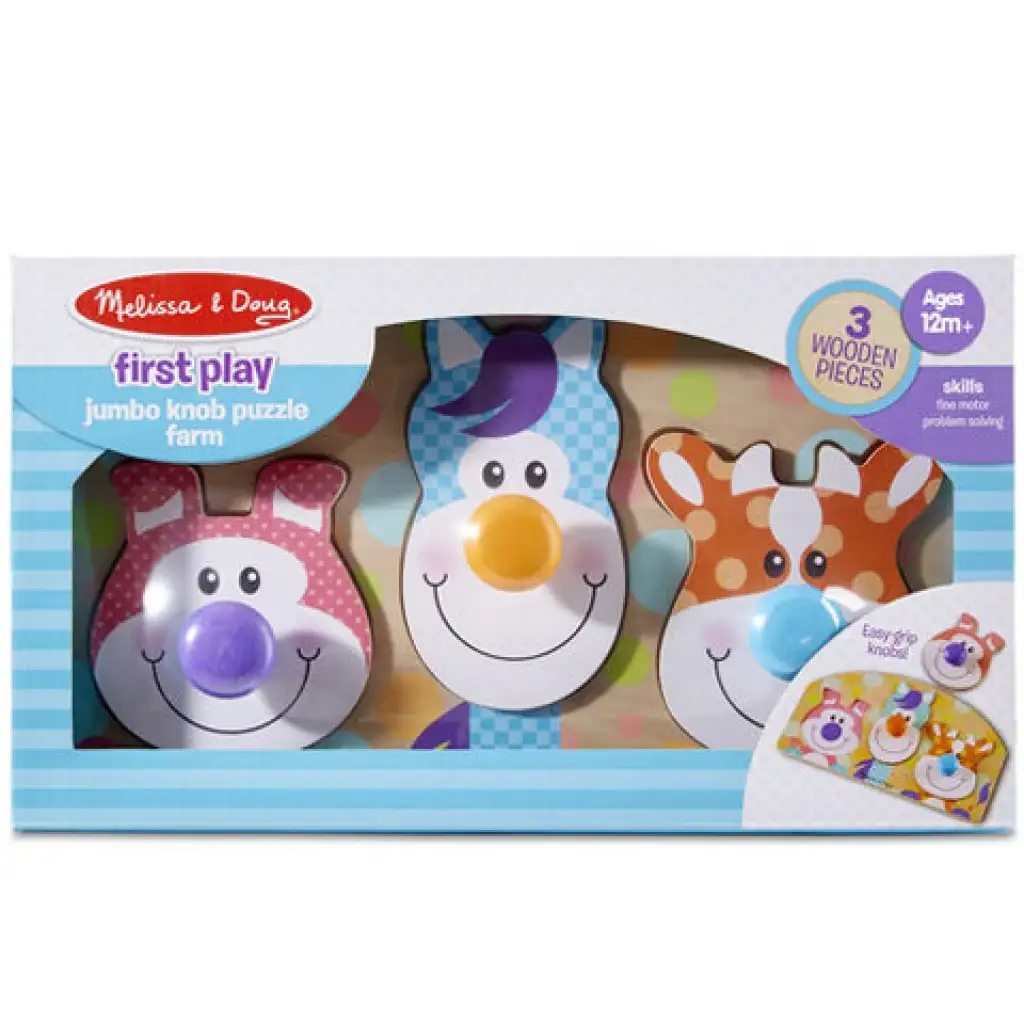 Farm fa óriás formapuzzle - Melissa & Doug kép 1