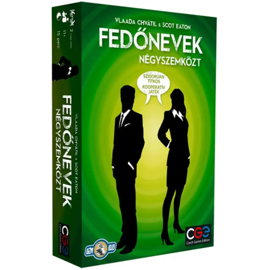 Fedőnevek négyszemközt társasjáték kép 1