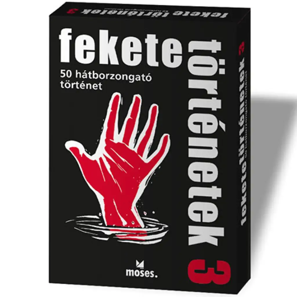 Fekete történetek 3. logisztori rejtvények társasjáték kép 1
