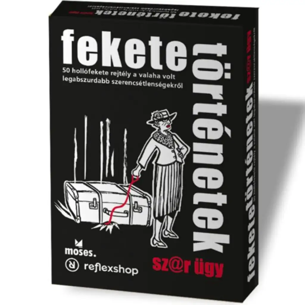 Fekete történetek: Sz@r ügy logisztori rejtvények társasjáték kép 1