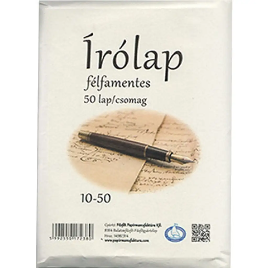 Félfamentes borítékos írólap 50db 10-50 kép 1