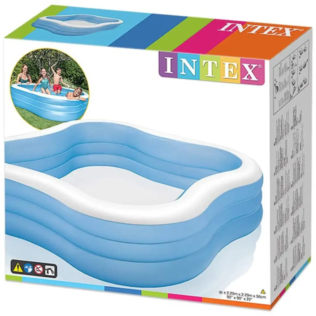 Felfújható családi medence - Intex kép 2