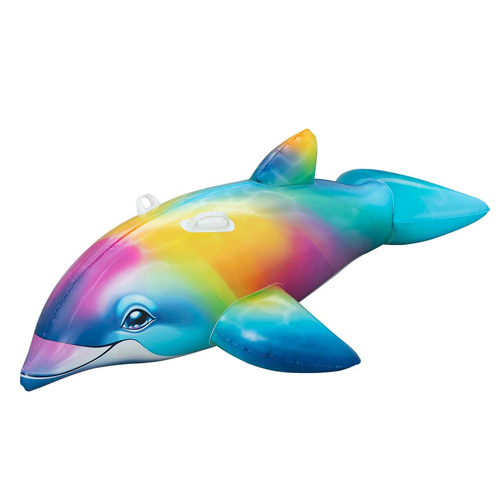 Bestway: Delfin lovagló matrac kapaszkodóval 173x84x46cm kép 1