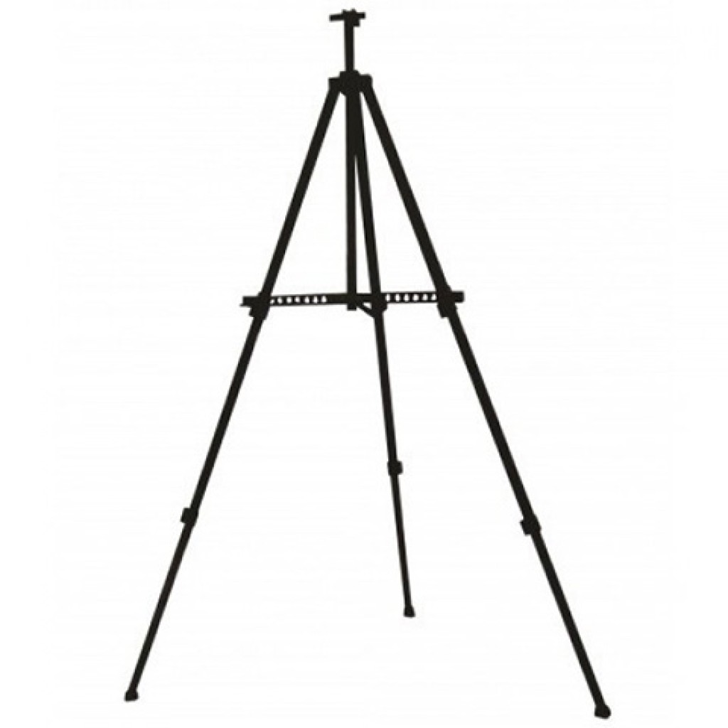 Fém festőállvány hordtáskával 95-160cm kép 3