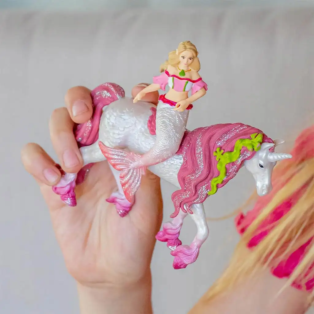 Schleich: Feya sellő vízi egyszarvún figura (70593) kép 2