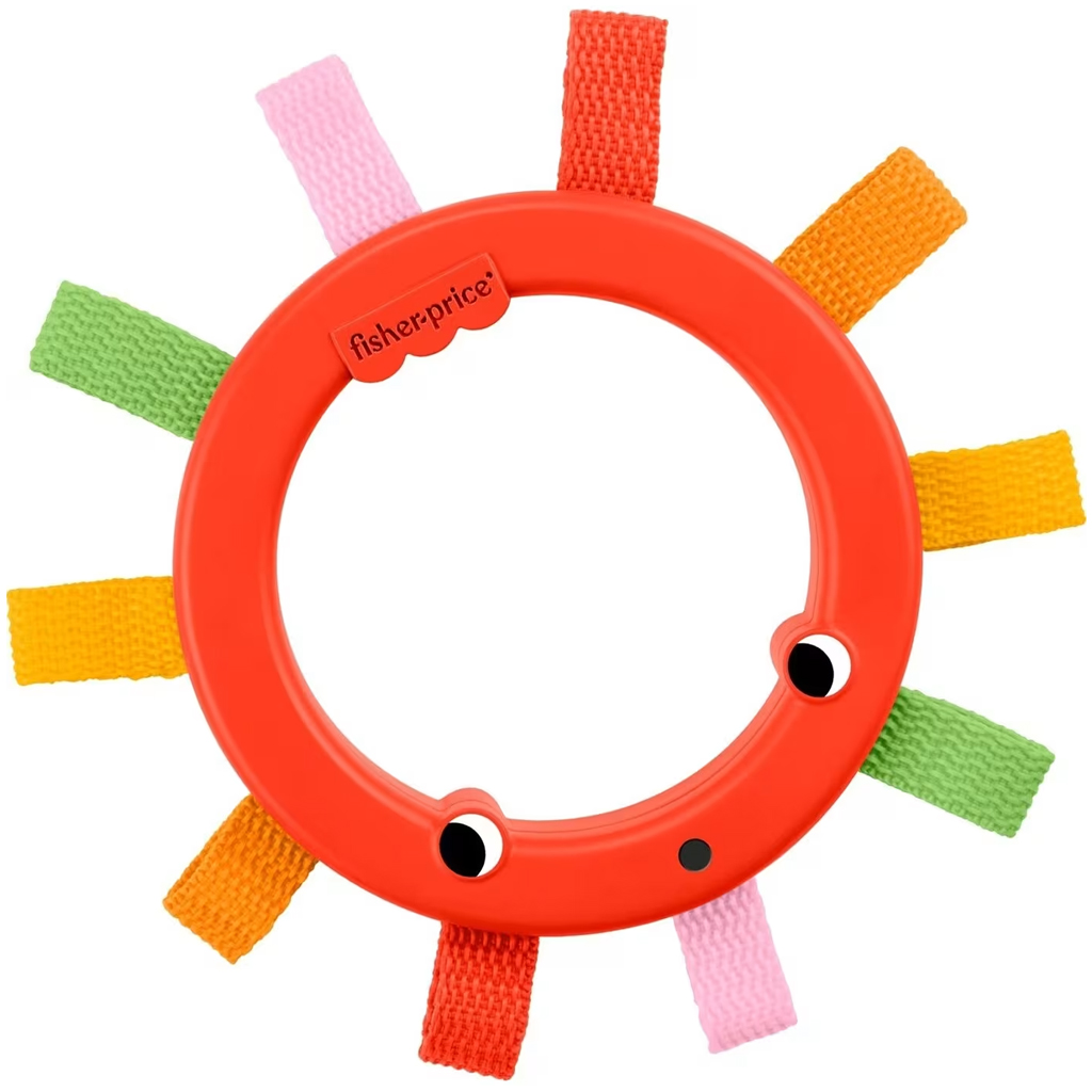 Fisher-Price: Polip vidám állatos rágóka - Mattel kép 1