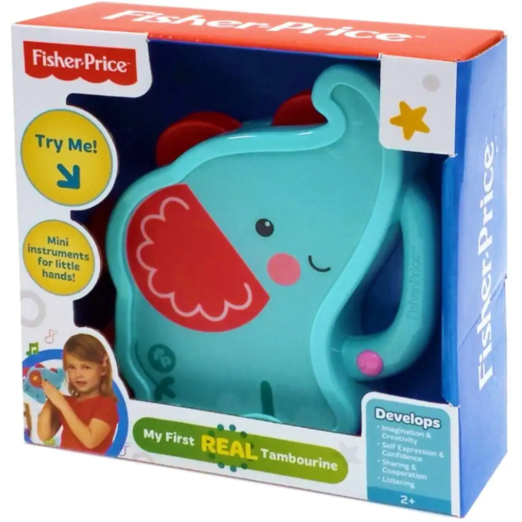 Fisher-Price: Első elefántos tamburinom - Reig kép 1