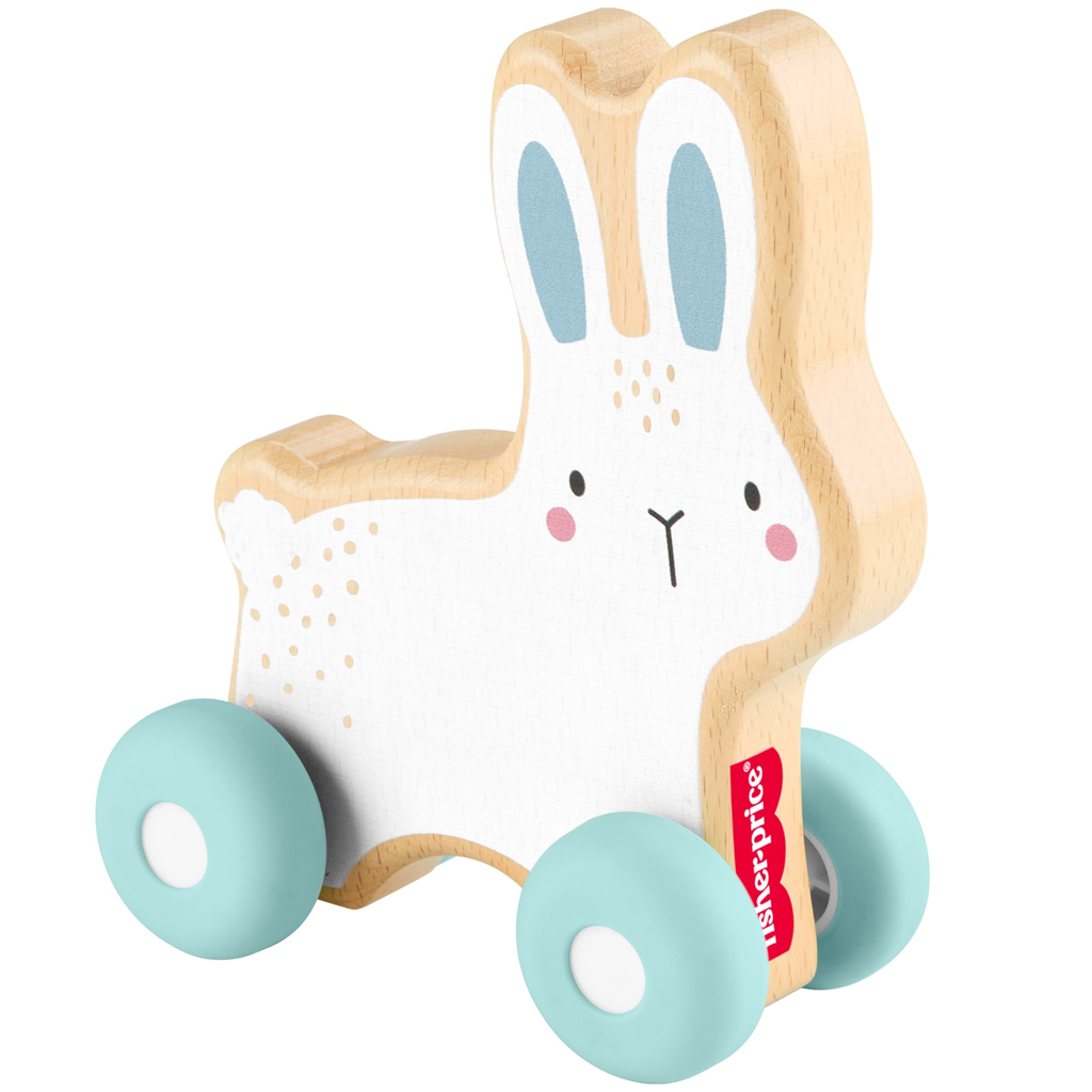 Fisher-Price: Fa tili-toli nyuszi - Mattel kép 2