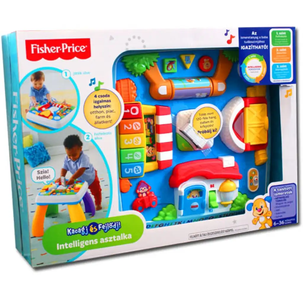 Fisher-Price: Intelligens asztalka kép 1