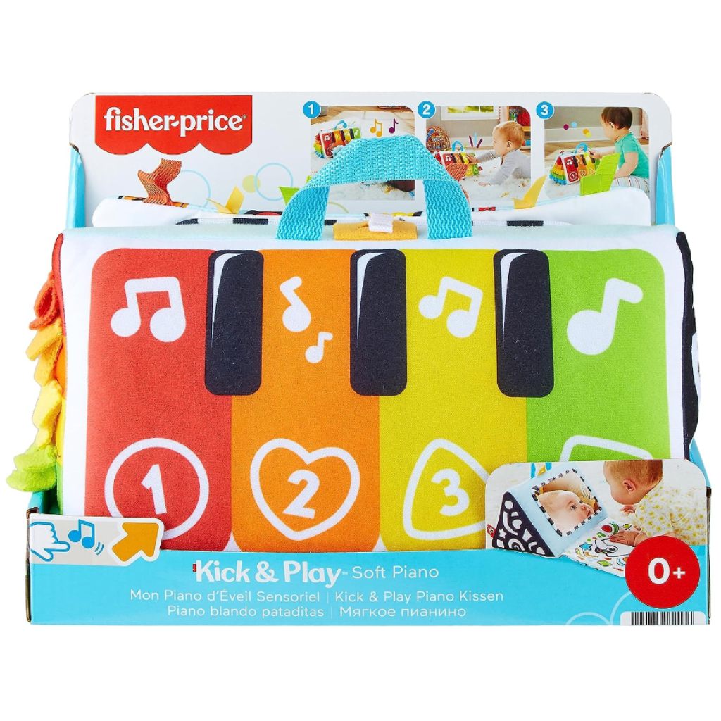 Fisher-Price: Rugdalozó talpak zongora - Mattel kép 1