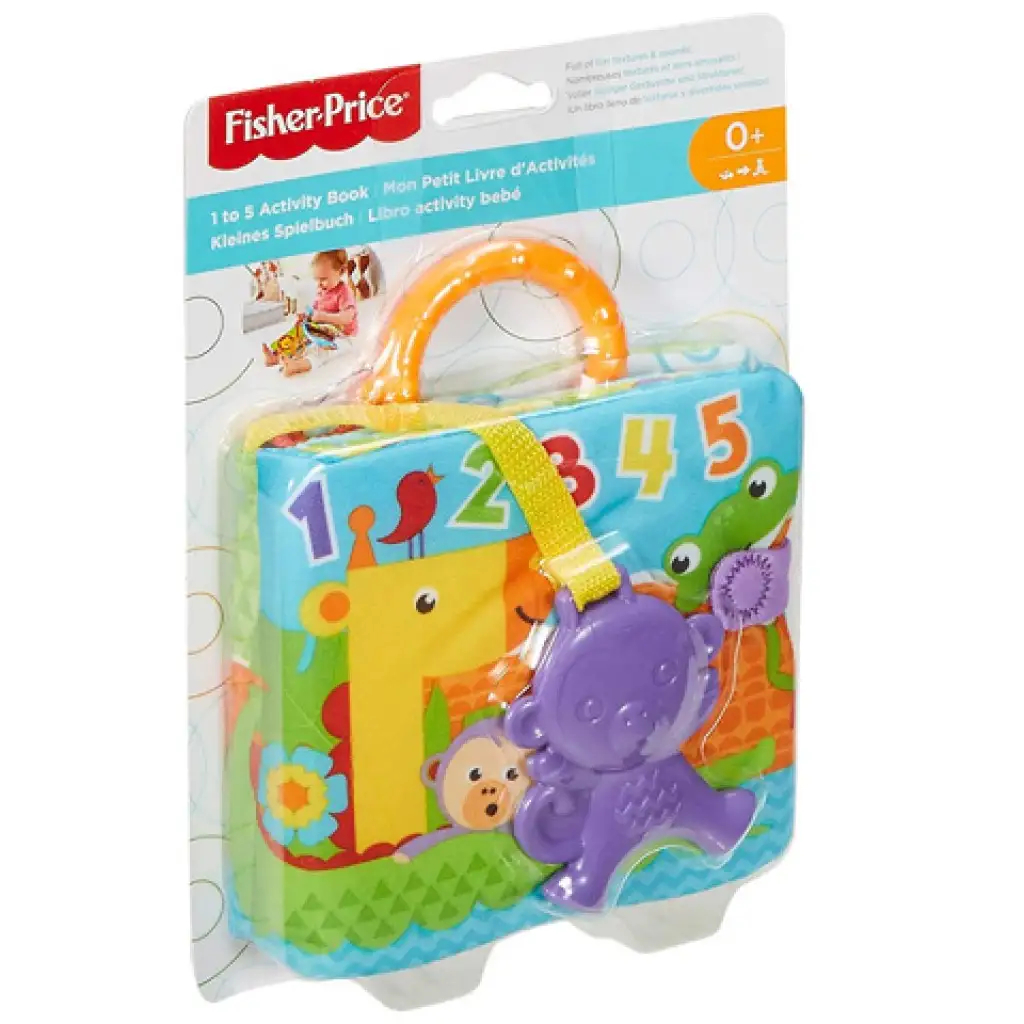 Fisher-Price: Számoljunk 1 - 5 foglalkoztató könyv - Mattel kép 1