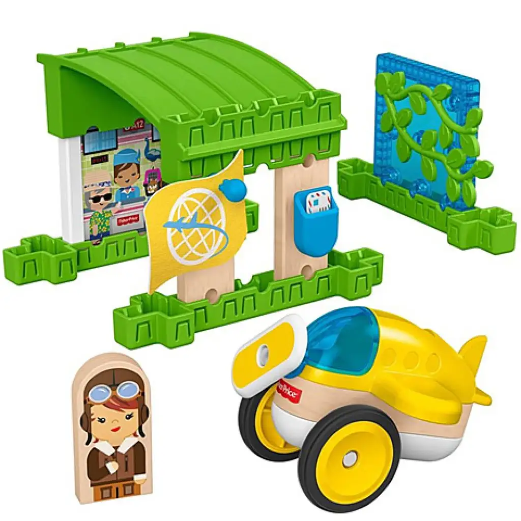 Fisher-Price Wonder Makers Hangár játékszett - Mattel kép 1