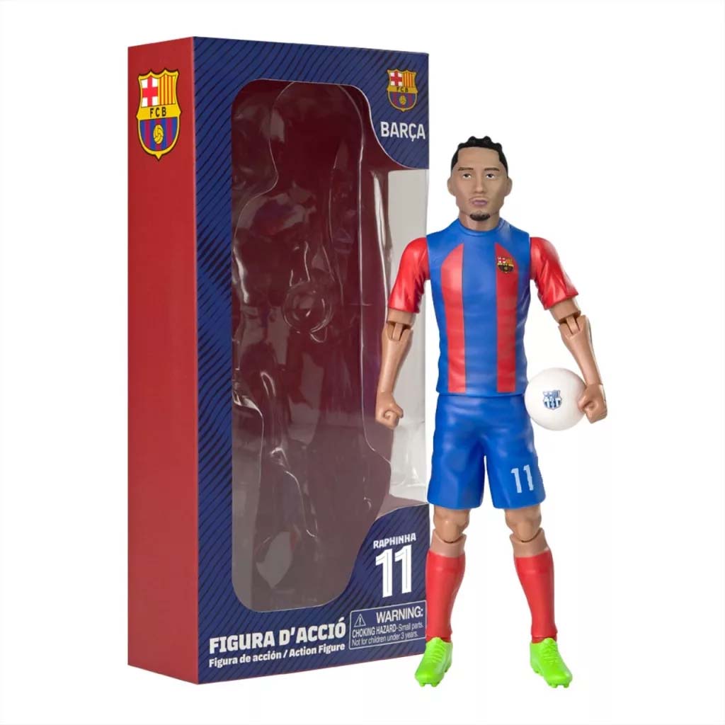 Focista akciófigura, 20 cm - Barcelona, Raphinha 11-es mezben kép 1