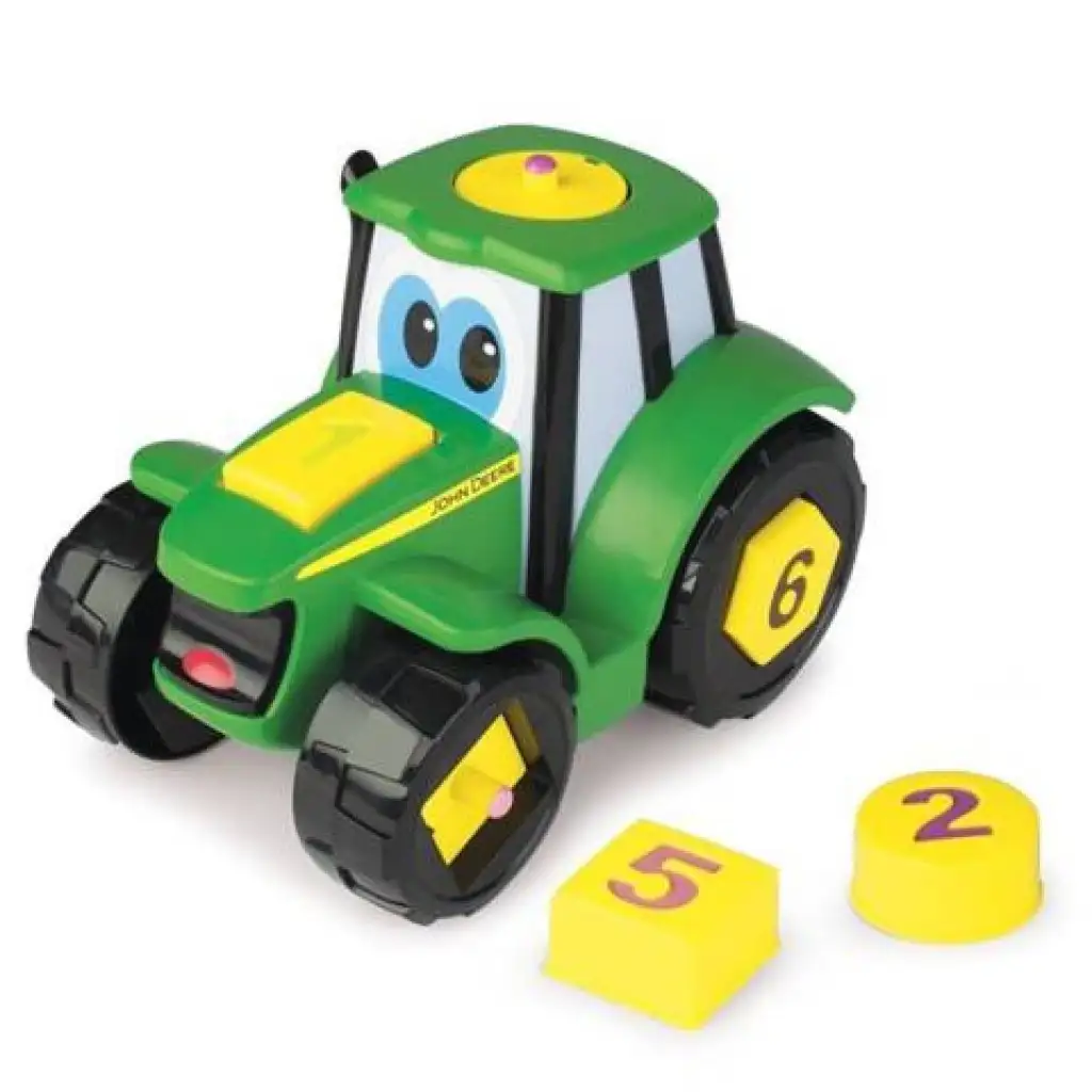Johnny Traktor formaillesztő elemekkel - Tomy kép 2
