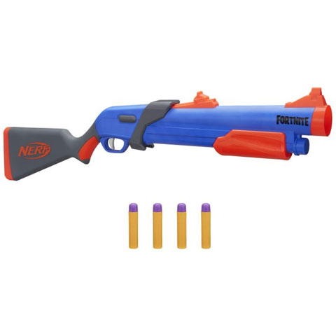 Nerf Fortnite Pump SG szivacslövő fegyver 4 lőszerrel - Hasbro kép 2