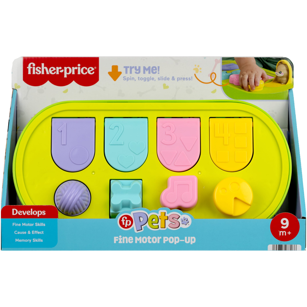 Fisher Price: Pop-up állatos bújócska - Mattel kép 1