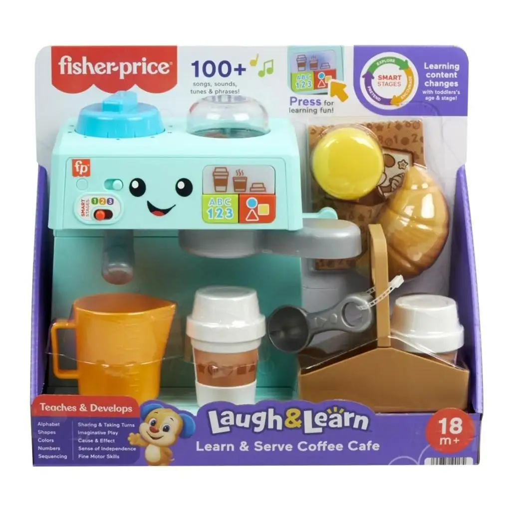 Fisher-Price: Kacagj és Fejlődj Babarista Kávéfőző - Mattel kép 1