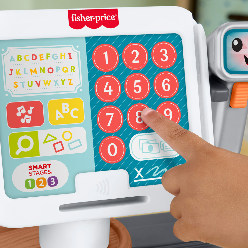 Fisher Price: Kacagj és fejlődj pénztárgép - Mattel kép 3