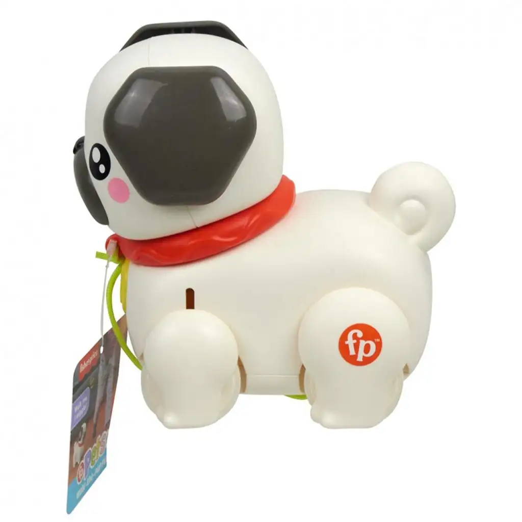 Fisher-Price: Kis kedvencek foglalkoztató Sétáltató Mopsz - Mattel kép 2