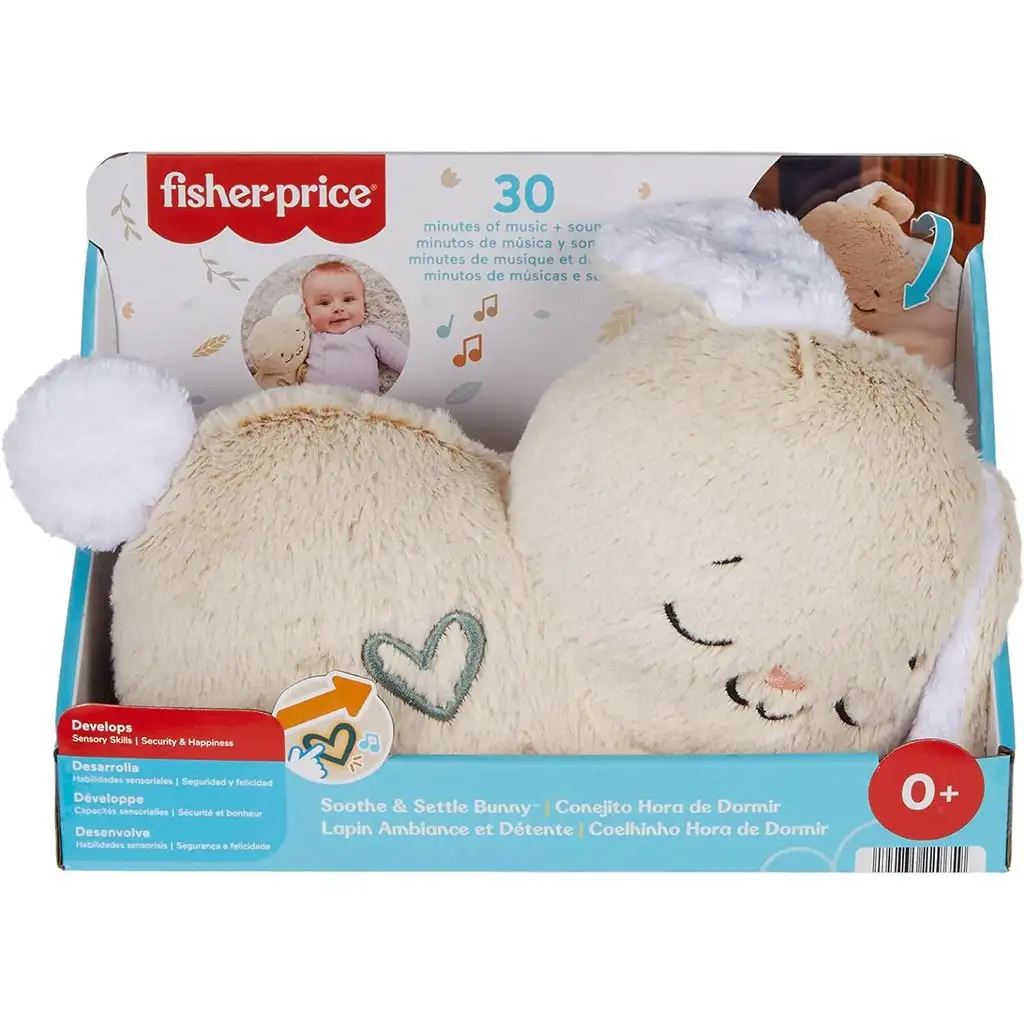 Fisher-Price: Sensimals Altató Nyuszkó - Mattel kép 1