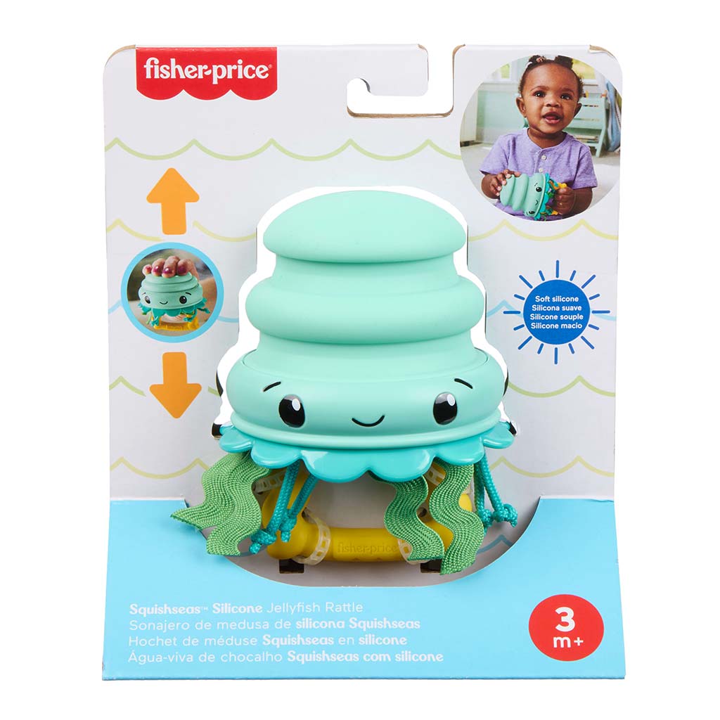 Fisher-Price: Tengerpajti rágóka - Medúza - Mattel kép 1