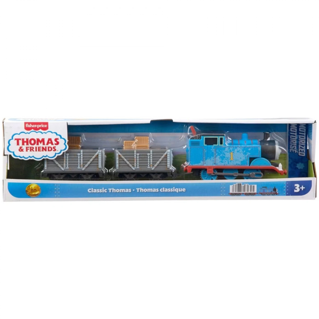 Fisher-Price: Thomas és barátai - Thomas motorizált mozdony rakománnyal - Mattel kép 1