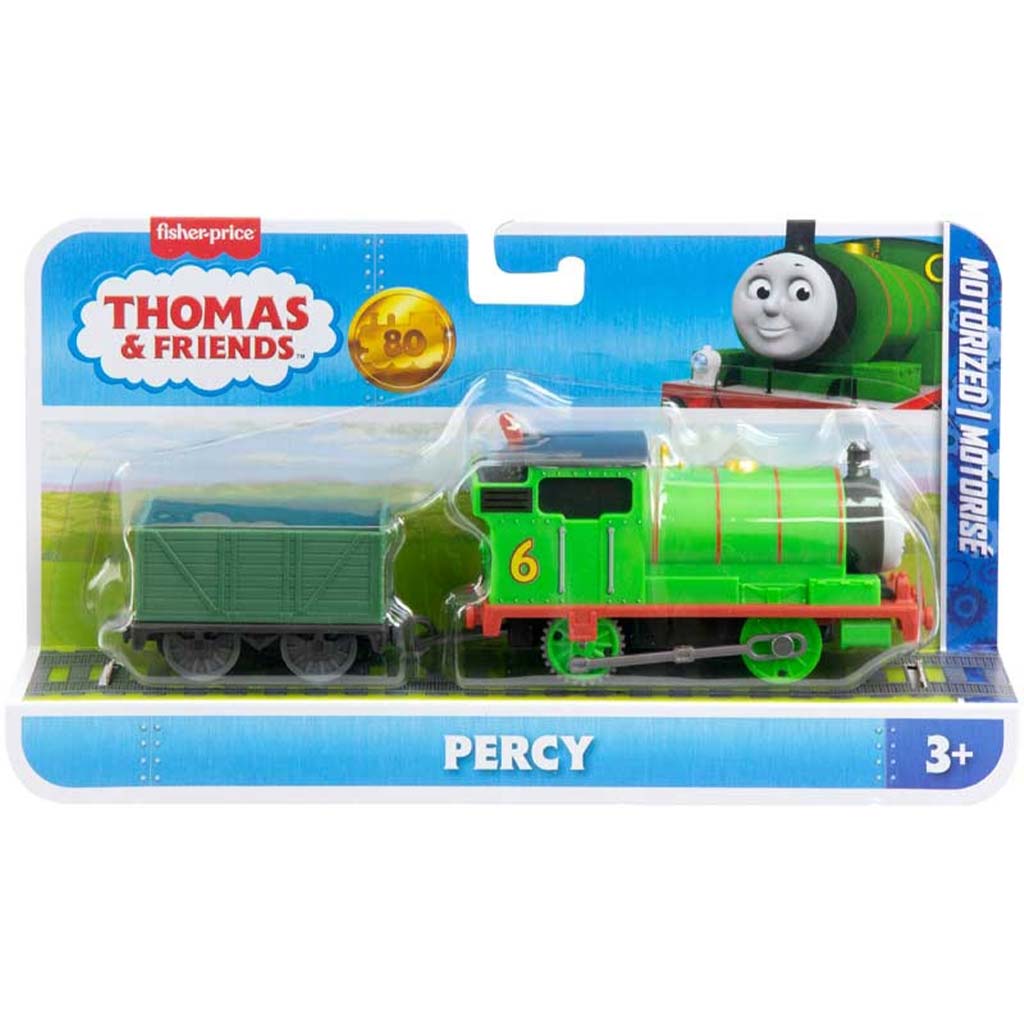 Fisher-Price: Thomas és barátai Percy motorizált mozdony - Mattel kép 1
