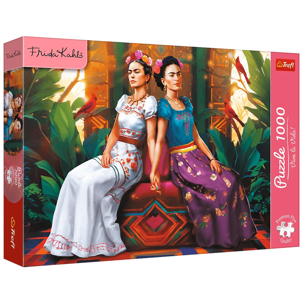 Frida Kahlo Két arc egy lélek 1000db-os Prémium plus quality puzzle - Trefl kép 1