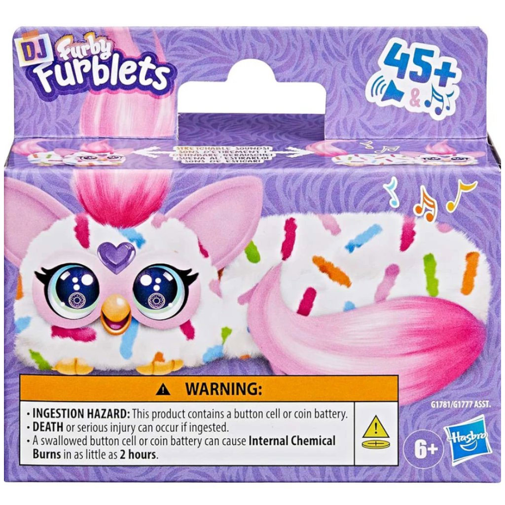 Furby: DJ Furblets Berry-Cup-Cake interaktív plüss figura - Hasbro kép 1
