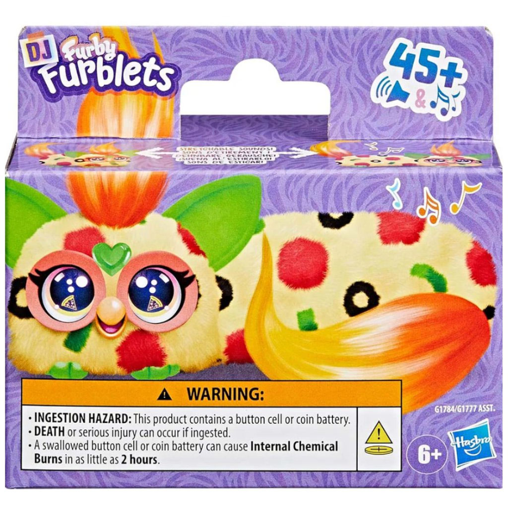 Furby: DJ Furblets Pepp-Oh-Roni interaktív plüss figura - Hasbro kép 1