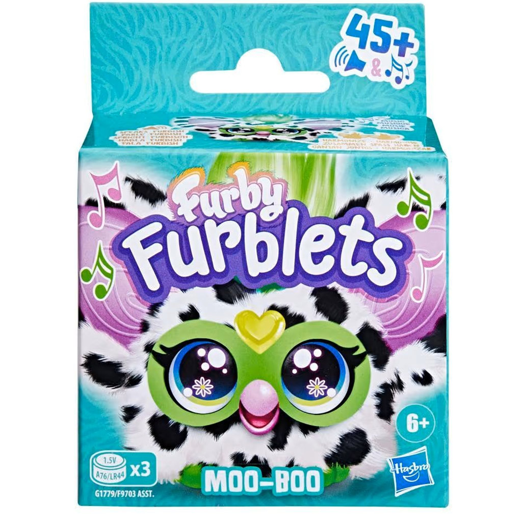 Furby: Furblets Moo-Boo interaktív plüssfigura - Hasbro kép 1