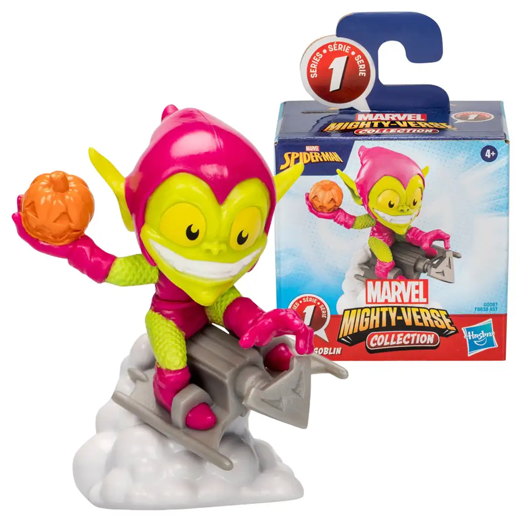 Marvel: Pókember Mighty-Verse Collection - Green Goblin mini figura - Hasbro kép 1