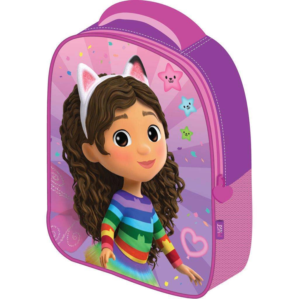Luna: Gabi babaháza 3D-s ovis hátizsák 26x10x32cm kép 1