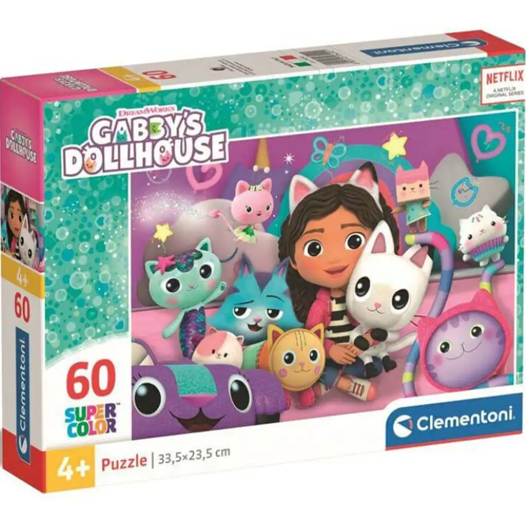 Gabi babaháza 60db-os Supercolor puzzle - Clementoni kép 1