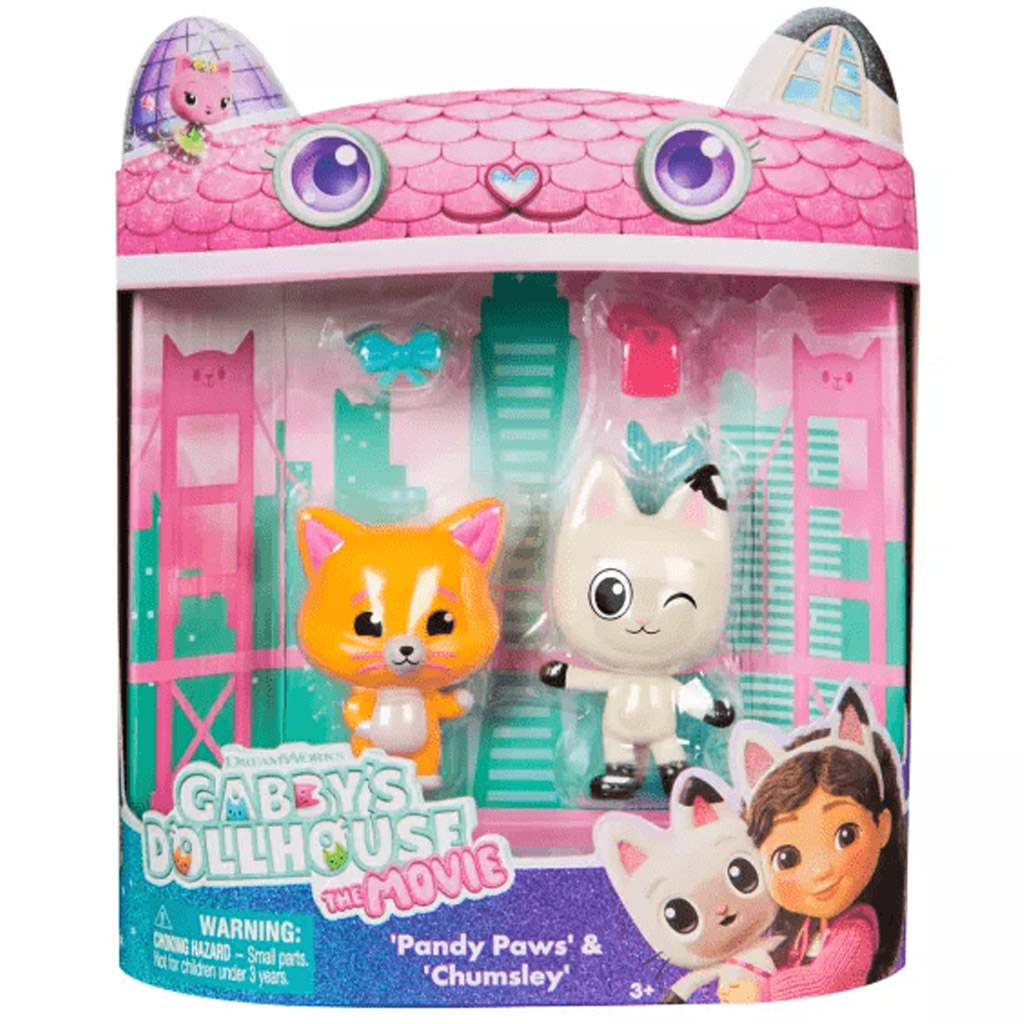 Gabi babaháza mozi - Panda Paws és Chumsley 2-es figura csomag - Spin Master kép 1