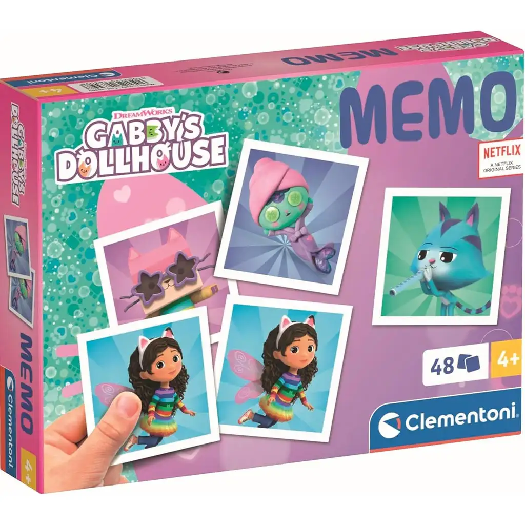 Gabi babaháza 48db-os memóriajáték - Clementoni kép 1