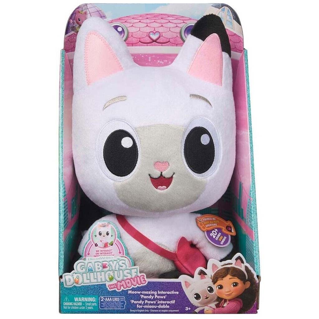 Gabi babaháza Mozi: Pandy Paws interaktív plüss figura 30cm - Spin Master kép 1
