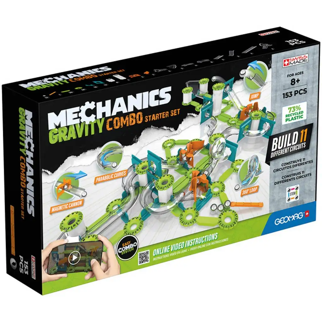 Geomag: Mechanics Gravity Recycled Kezdő szett 153db kép 1