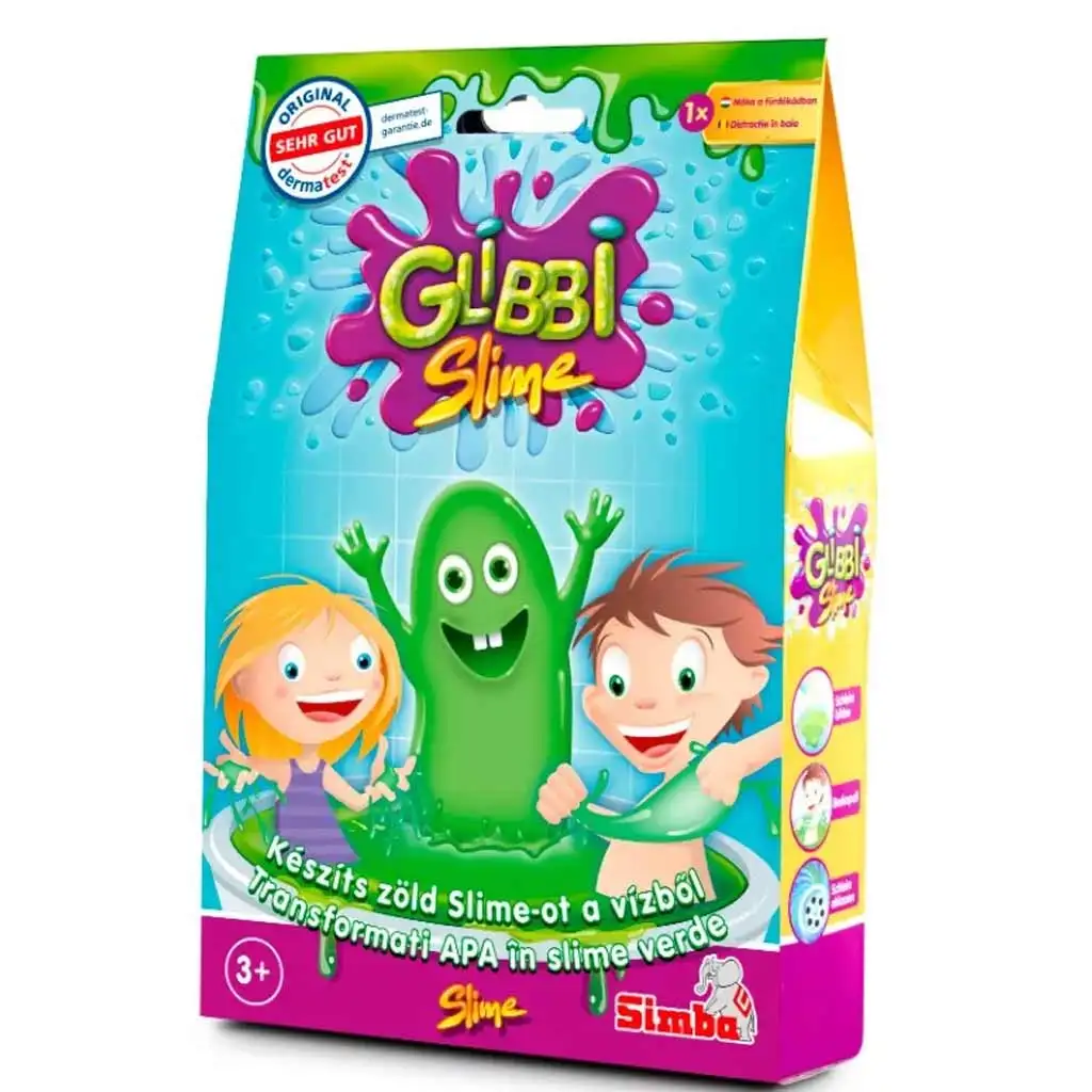 Glibbi Slime zöld fürdőzselé - Simba toys kép 1