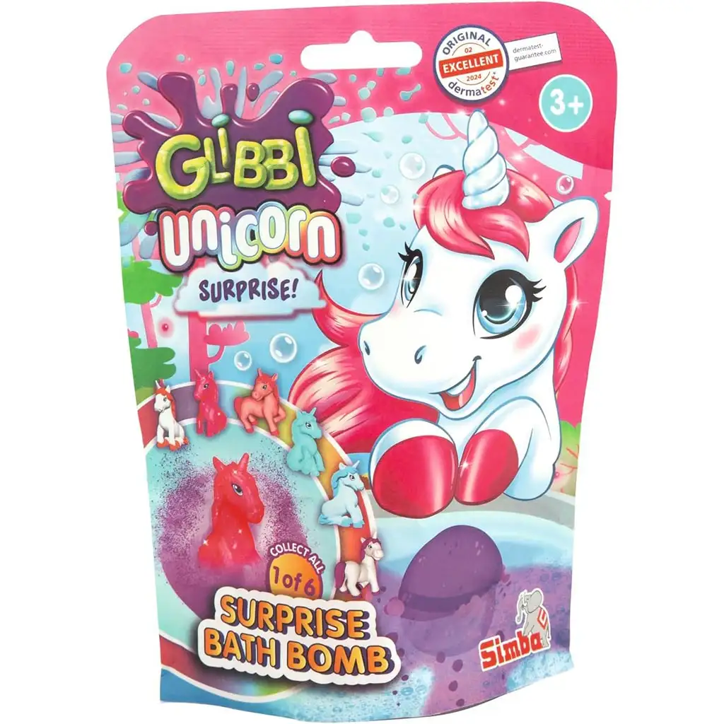 Glibbi Unikornisos fürdőbomba - Simba Toys kép 1
