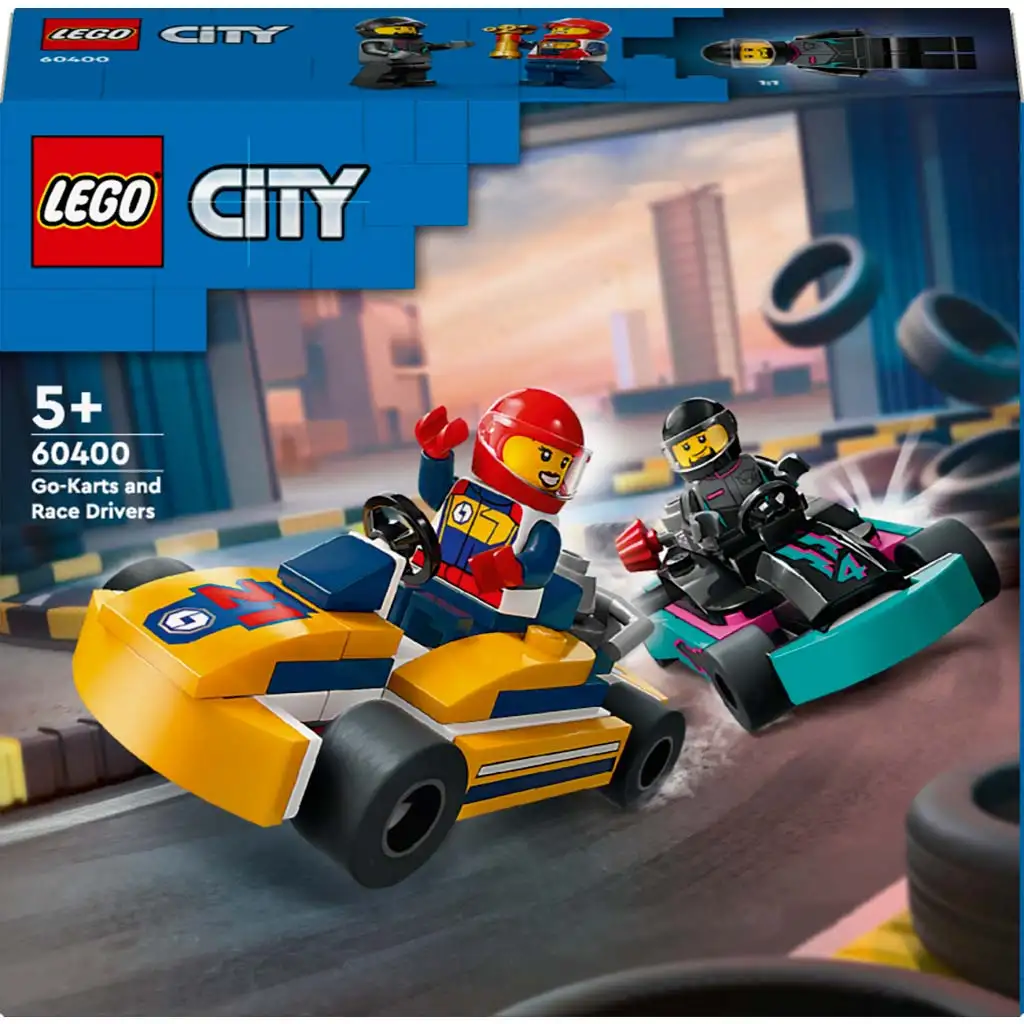 LEGO® City: Gokartok és versenypilóták (60400) kép 1